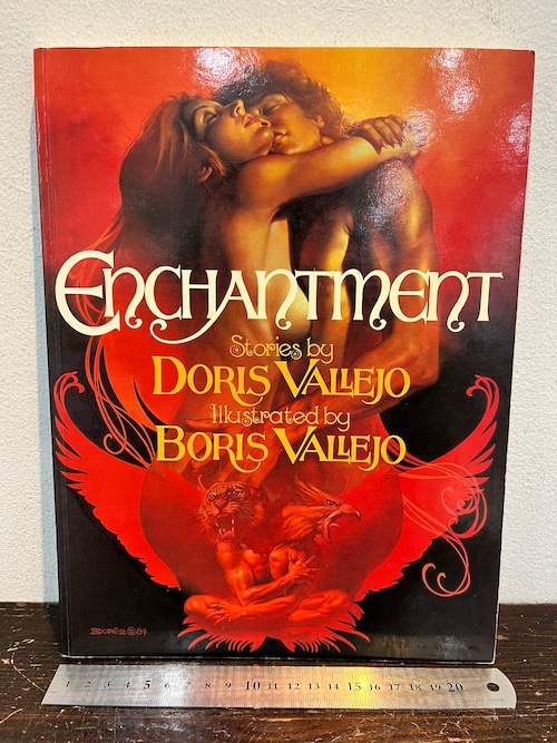 美品 ENCHANTMENT storyies by DORIS VALLEJO illustrated by BORIS VALLEJO