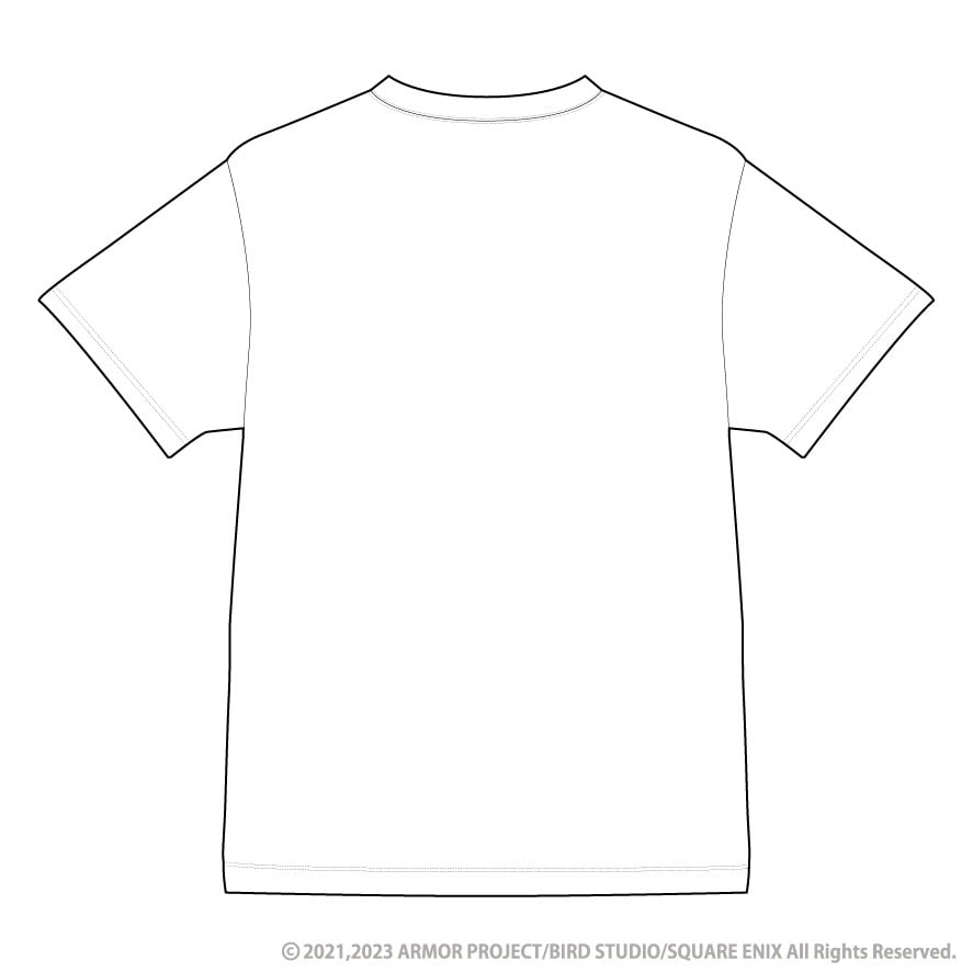 Tシャツ（シルエット）【ドラゴンクエストアイランド