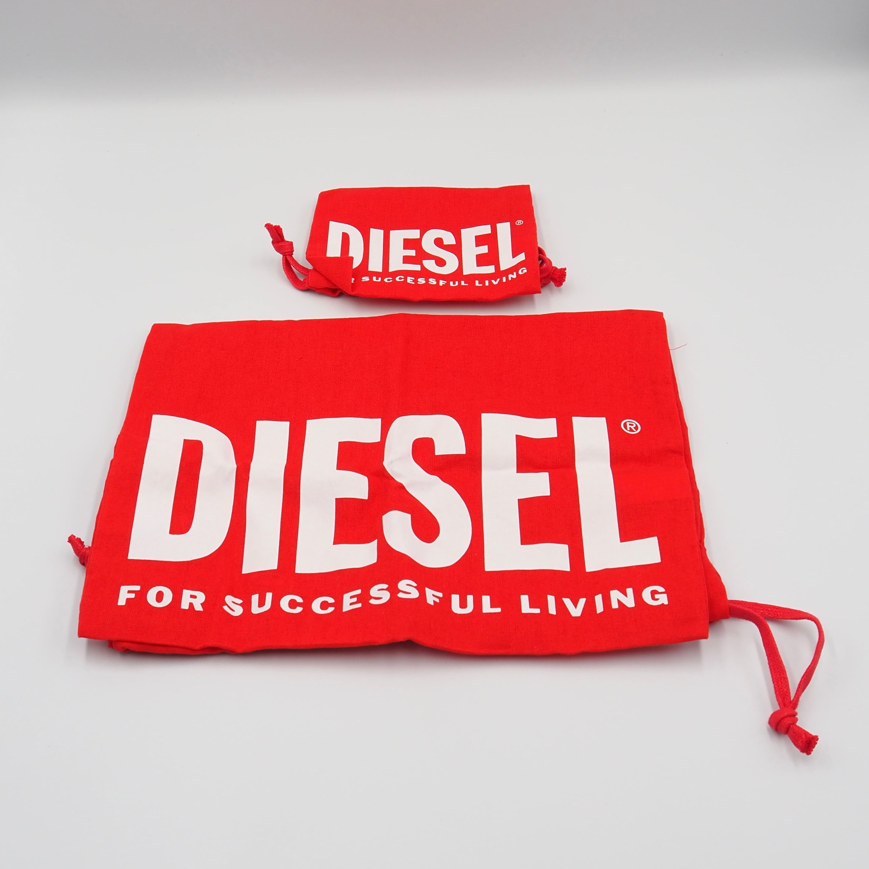 DIESEL 1DR XS ショルダーバッグ レザー グレー ディーゼル 付属品付き