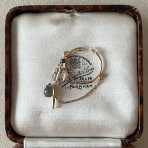 トパーズのイヤーカフ