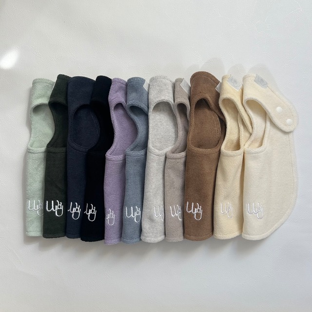 即納【WouldU】cloud Terry bibs / ビブ スタイ / ウッドユー