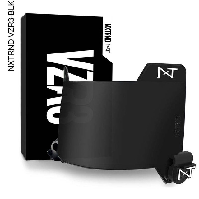 NXTRND製 VZR3 アメフト アイシールド ブラック