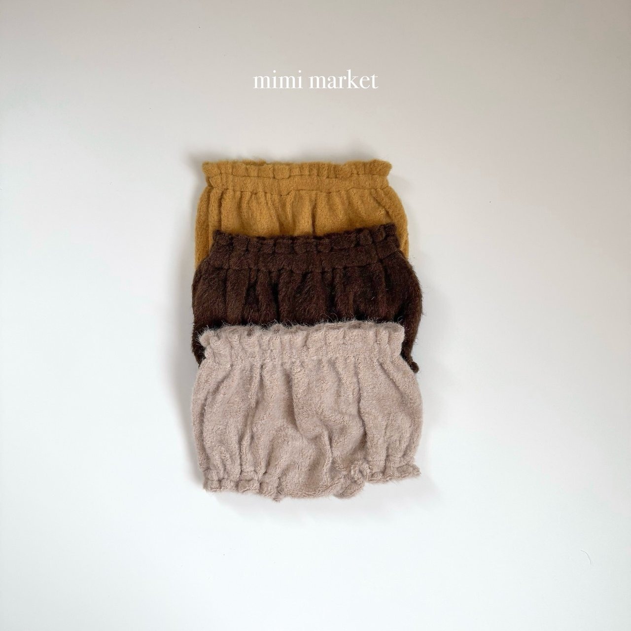 ミミマーケット / mimimarket / コクーンフリルブルマ / 韓国子供服 / キッズ / 26winter〖取寄〗*S~M*