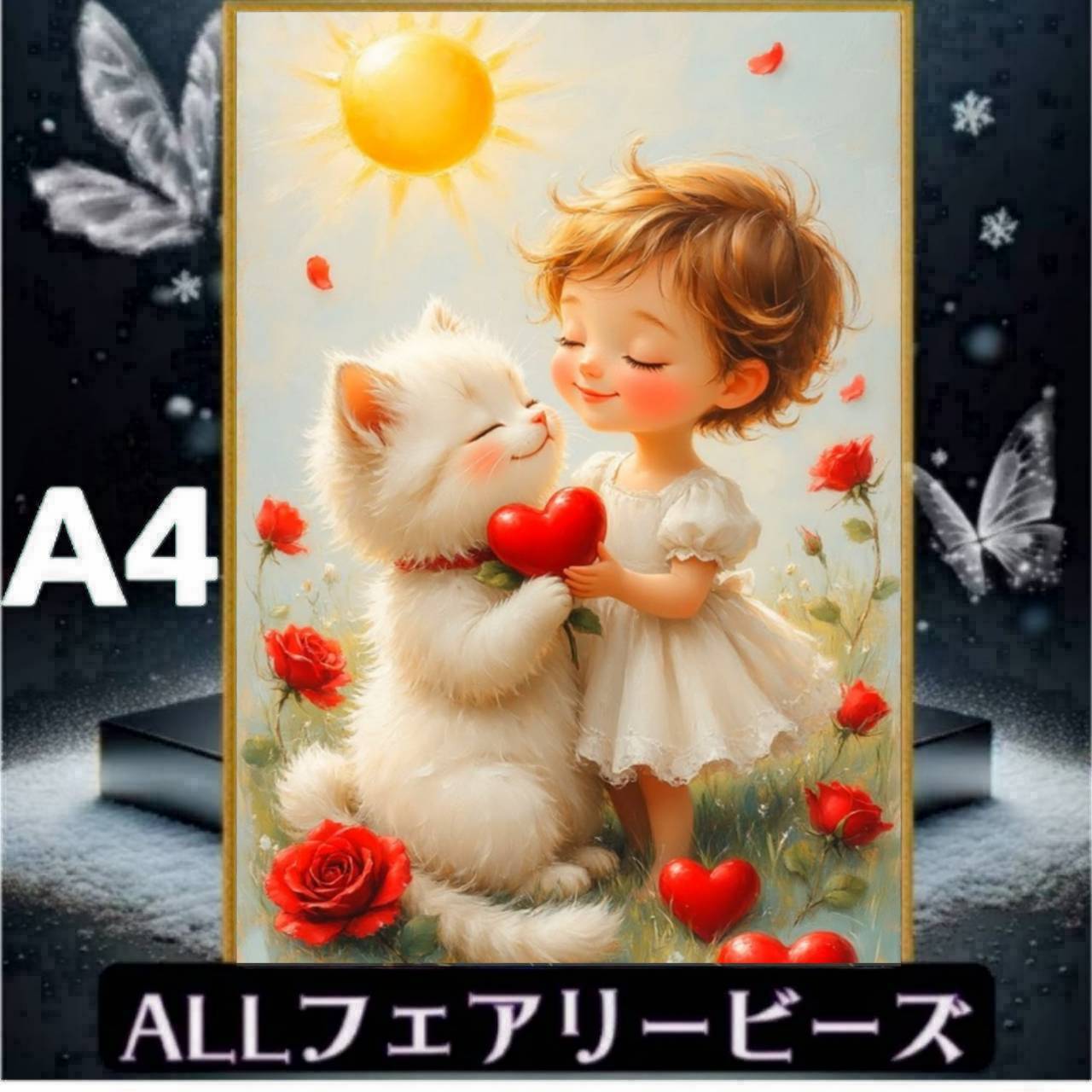✨遂に登場!『全色!フェアリーダストビーズ』(A4サイズ)fairydustcc309ダイヤモンドアート
