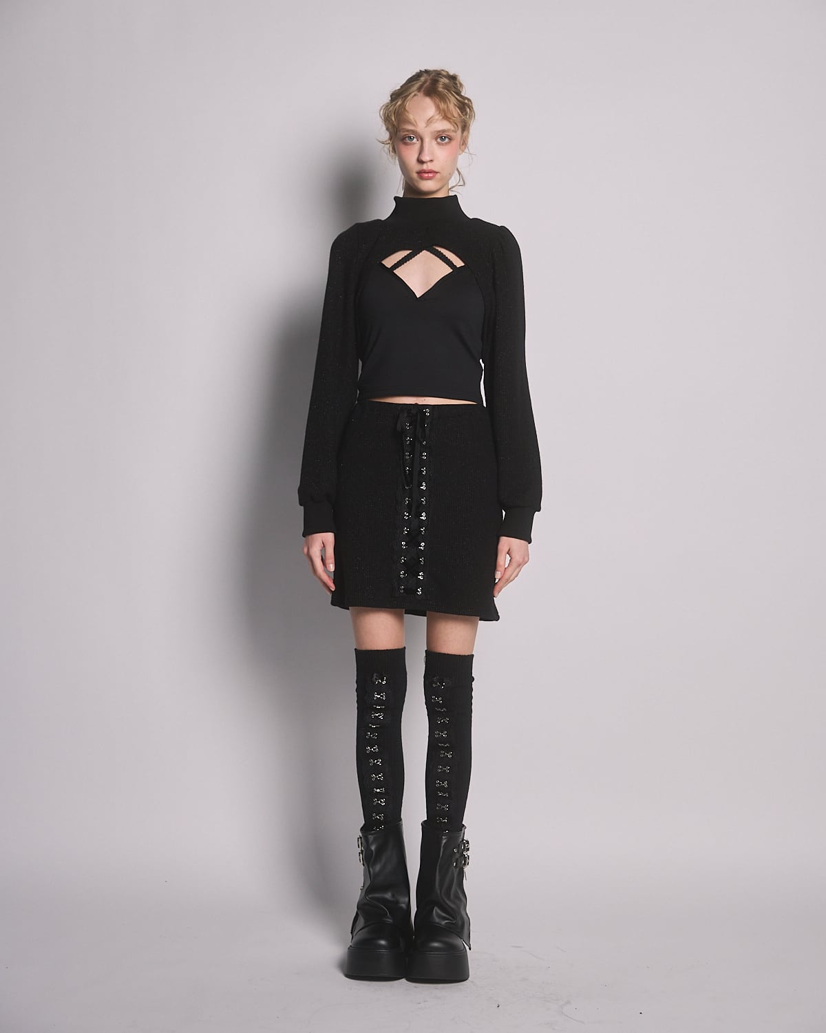 限定】レースホックテープニーハイソックス | lilLilly official webstore