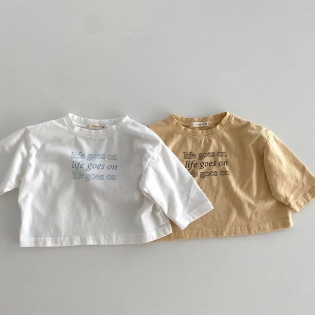 'life goes on' t-shirt