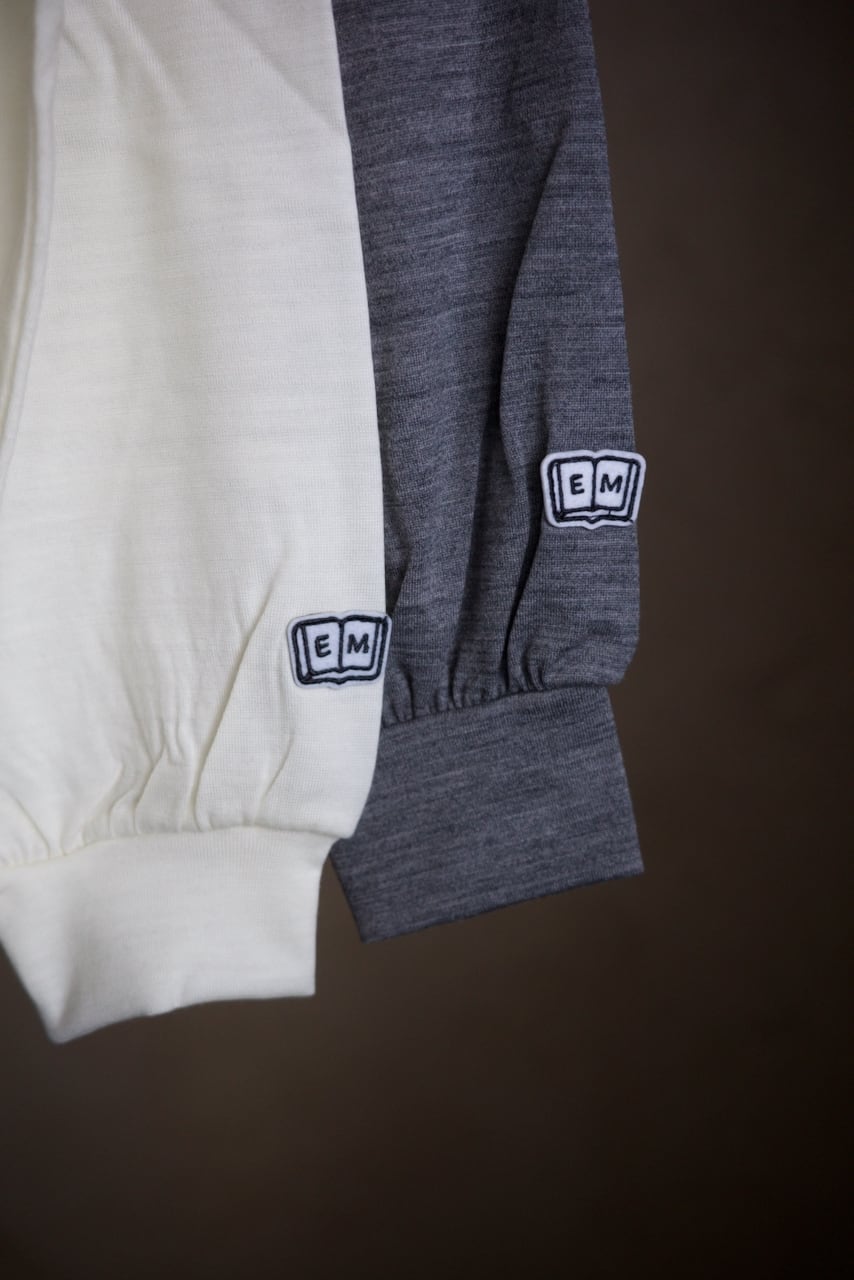 ENDS and MEANS / Merino Wool Pocket L/S Tee | iremono