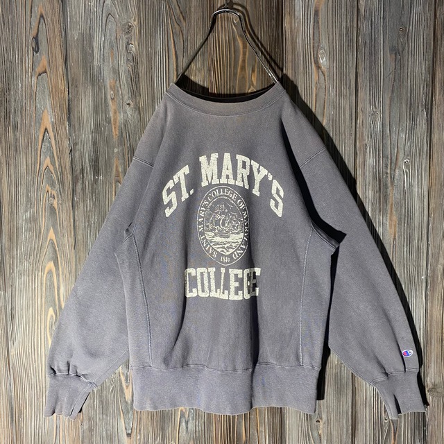 ［Champion］90s ST.MARY'S reverse weave vintage sweat