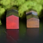 【能登地震義援作品】藤野征一郎　能登ひば木地 [Charity Work for the Noto Earthquake Relief] Seiichiro FujinoPaperweight “SHITAMI” 板壁から能登を想う［2104000000058］