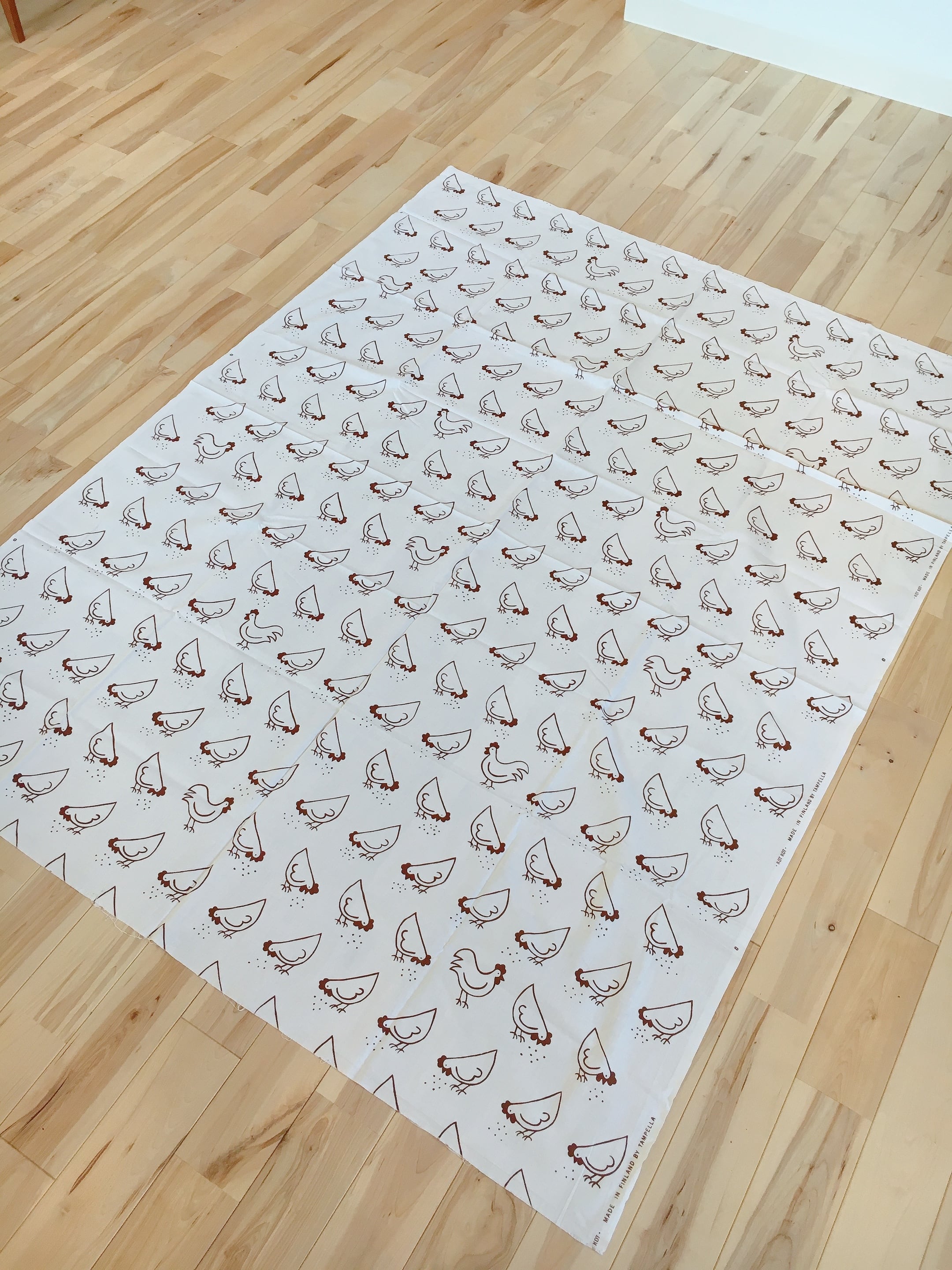 *入荷* Tampella ビンテージ生地 KOT KOT ニワトリ