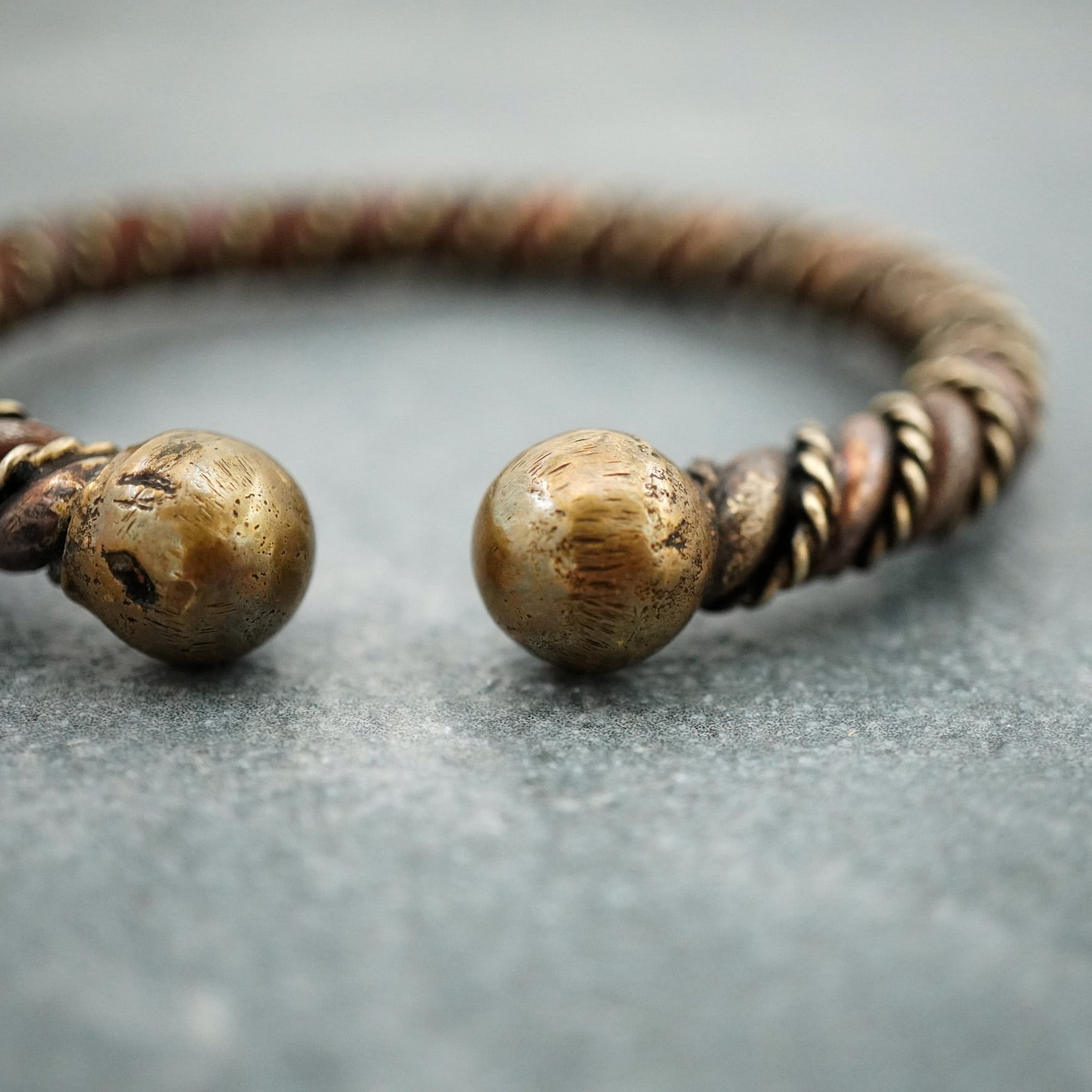 FRENCH ANTIQUE】ブロンズバングル | ANTAN À TOKYO