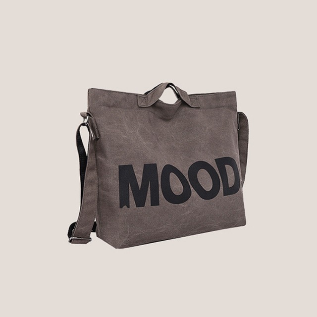 english logo shoulder tote bag　英字ロゴショルダートートバッグ　J1176