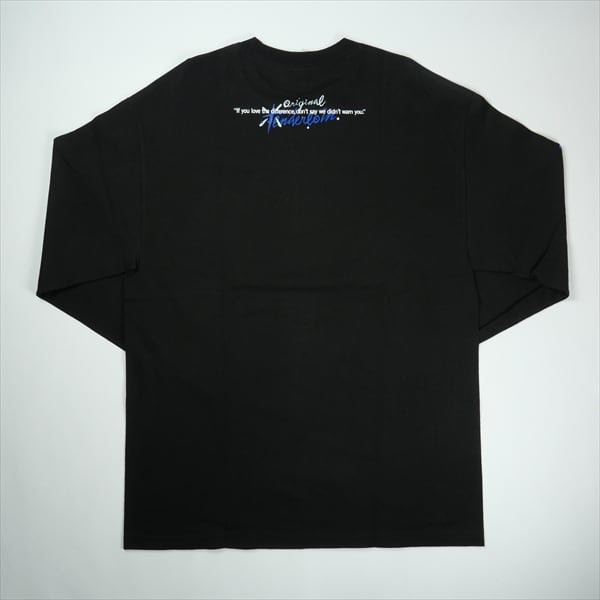 Size【XL】 TENDERLOIN テンダーロイン TEE L/S BS D.I.Y.T BLACK ロン