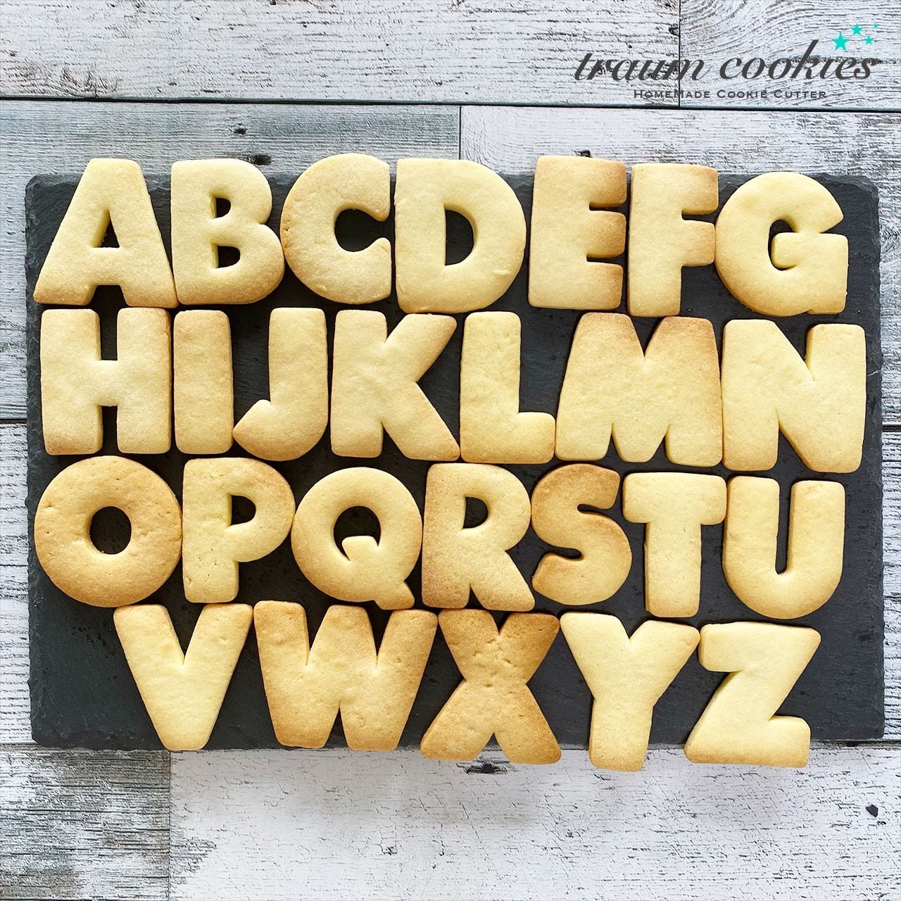 全種セット】アルファベットのクッキー型 | traum cookies