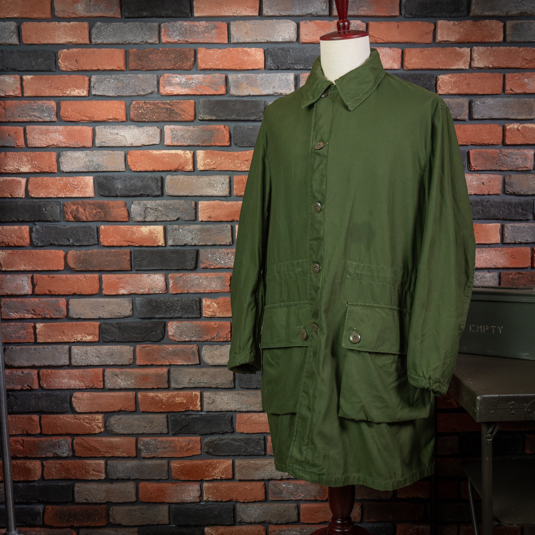 USED】Swedish Army M-59 Field Coat 