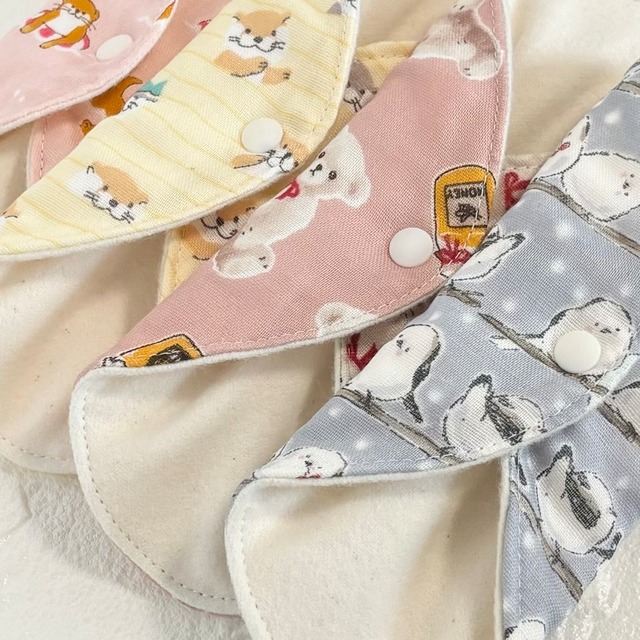 17cm 使い方2通り✩2way 布ナプキン 布ライナー 防水タイプ 177