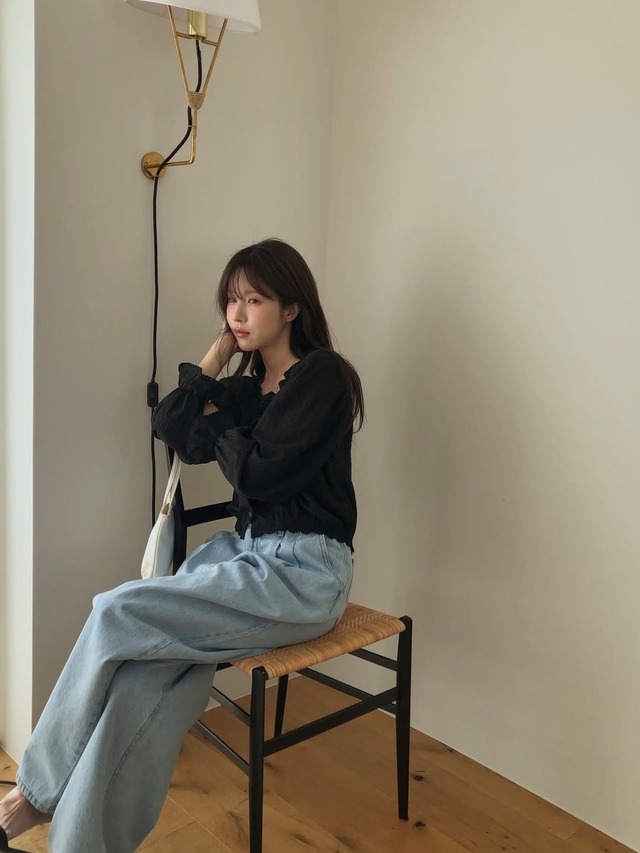 (予約) miel / Like blouse 2color
