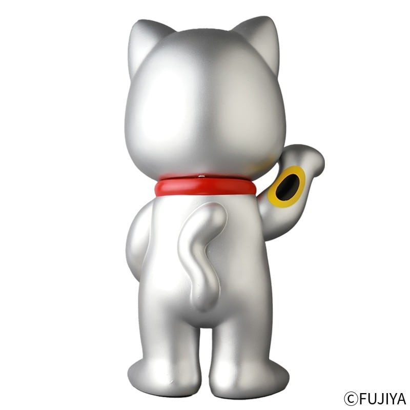 不二家ソフビコレクション　招き猫ペコちゃん （銀塗装）　新品未開封　当選品 不二家ソフビコレクション 招き猫 ペコちゃん 銀塗装 | familytown