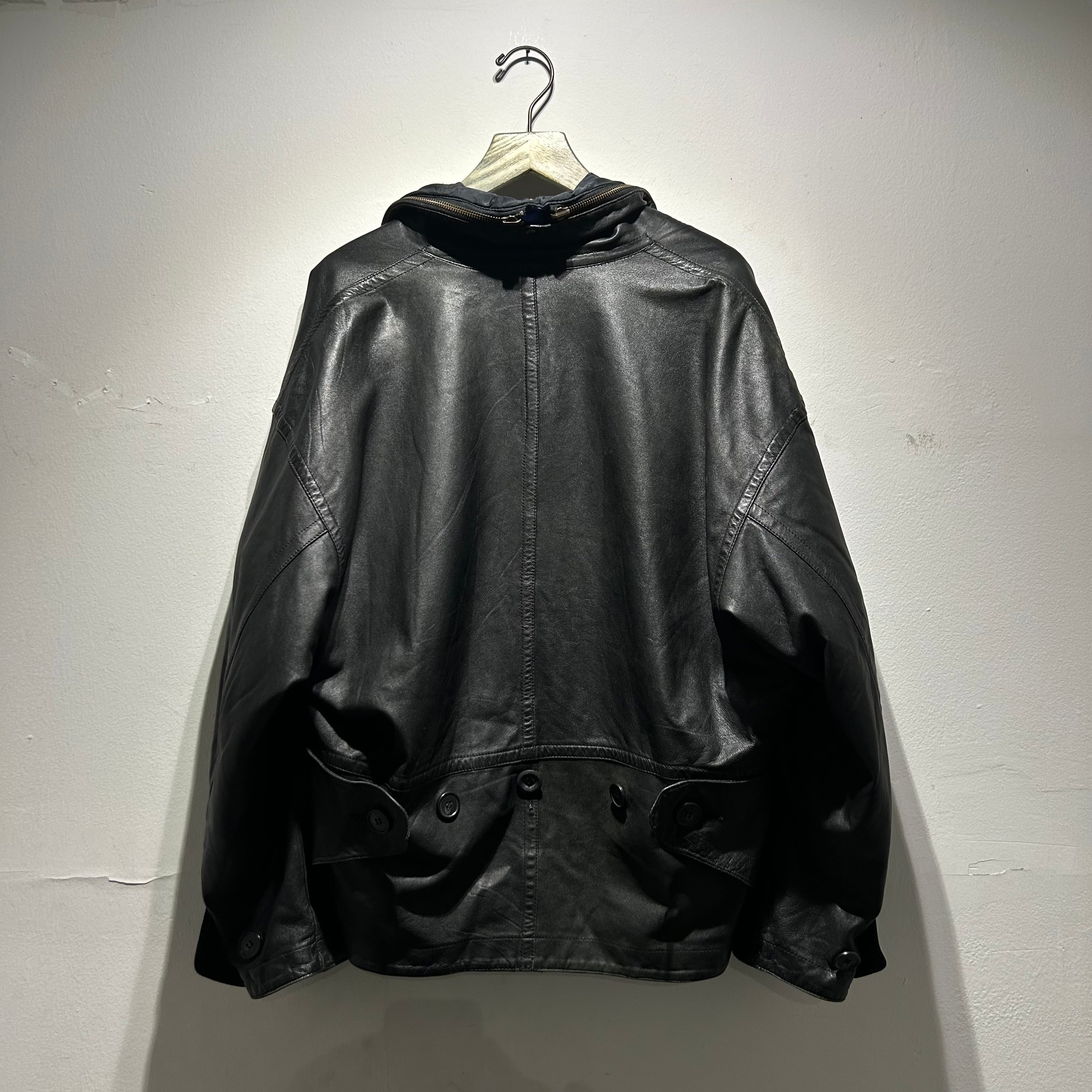 Special‼︎ 80s ISSEY MIYAKE 2way & reversible lamb leather jacket