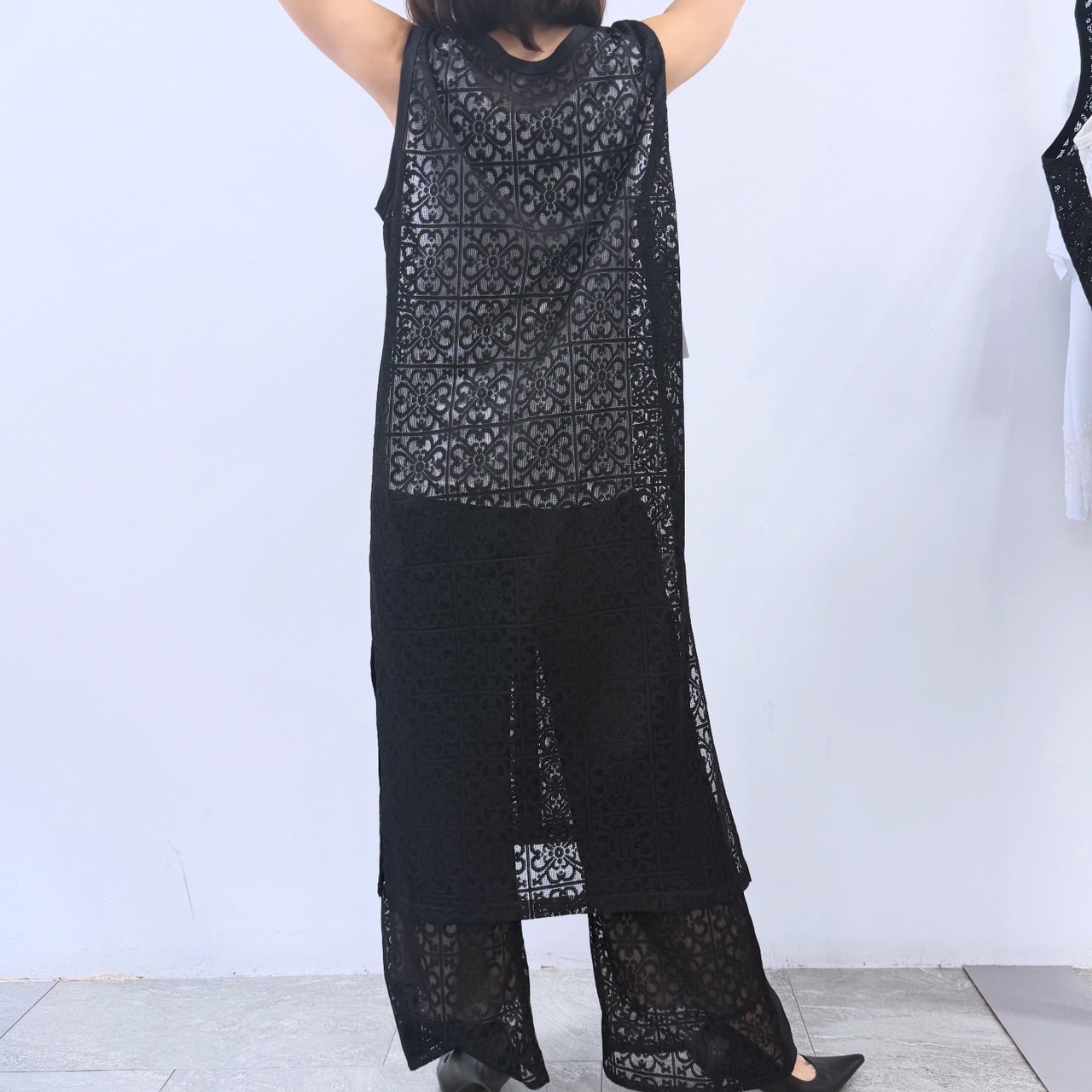 ロージー  Rosiee タイルレースワンピース