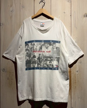 【a.k.a.C.a.k.a vintage】90's “TOMMY HILFIGER”×“Bruce Weber”Special Photography Print Vintage Loose T-Shirts