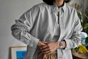 90's- "ralph lauren" "l/s B/D shirt" "stripe" "YARMOUTH"