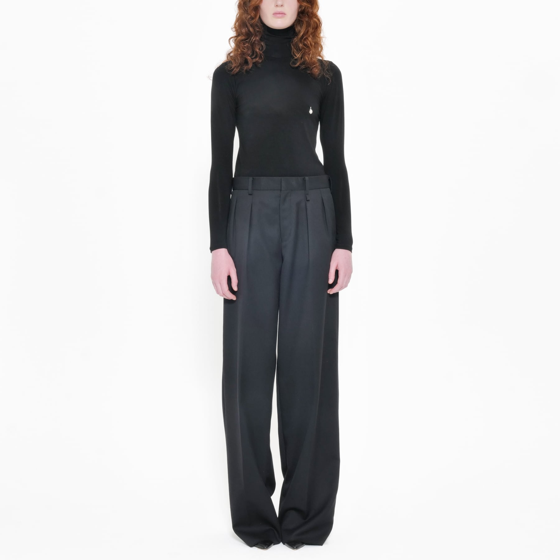 Pre order | Black Mamelon Second Skin Turtleneck