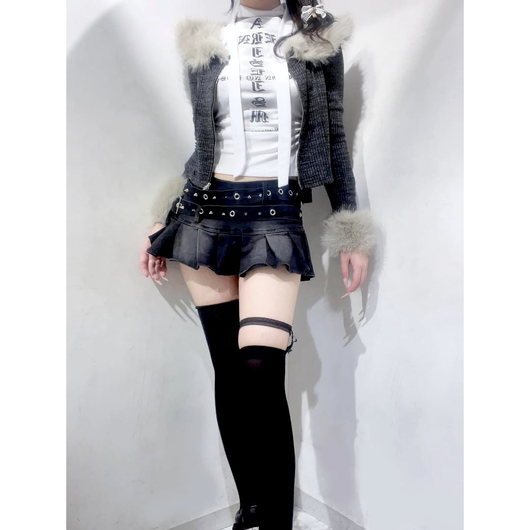 5/27 完売→再入荷！】2点セット☆ストール付き ロゴピタロンT