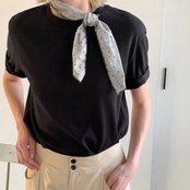 Petit Dot Scarf Tee F0583