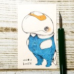 マッコウクジラの子*ドローイング