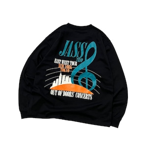 EN PLEIN AIR x BLUE GIANT / EAST WEST TOUR L/S T-SHIRT BLACK