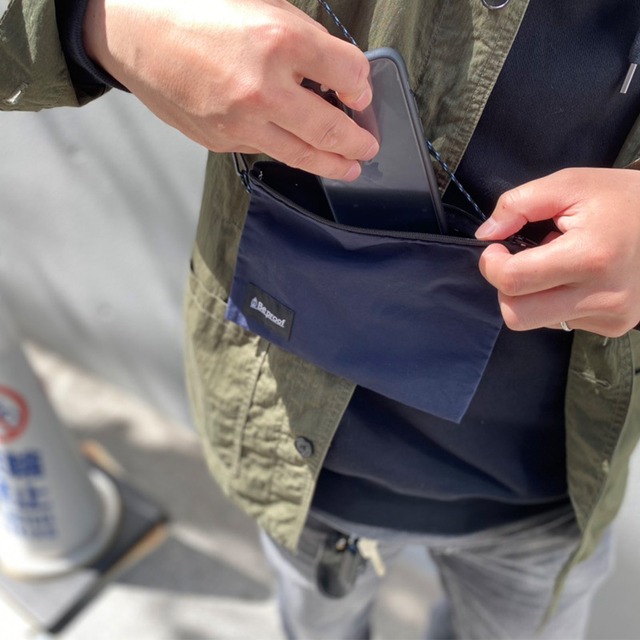 Be proofサコッシュ付きポケッタブルバケットハット ポケッタブルバケットハット メール便可