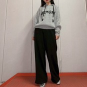 MMJ107PDD ワイドドロストパンツ