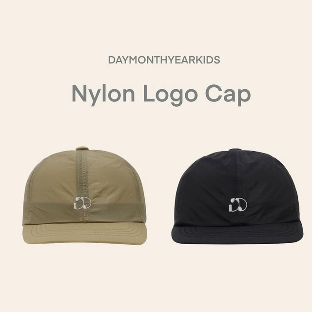 【即納】DMY Nylon logo cap 23su7 (韓国子供服 ナイロンロゴキャップ)