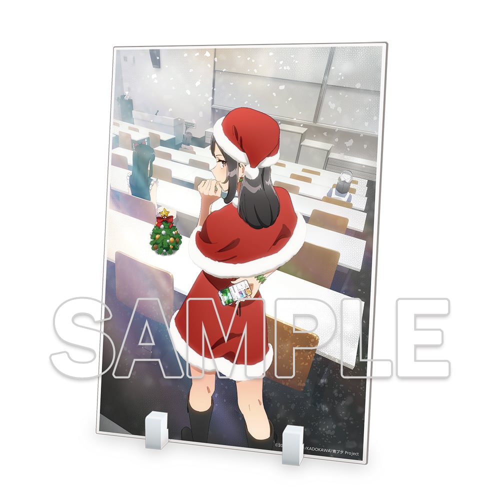 青春ブタ野郎はサンタクロースの夢を見ない ティザービジュアル アクリルプレート