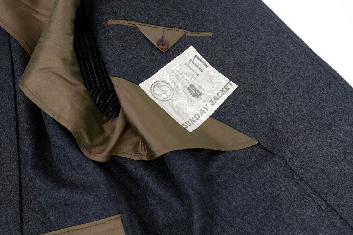 Dalmo ATELIER BRIO PECHINO Mサイズ コットンシルク BRIO BEIJING×MOTIV MFG Sunday jacket（テイラー＆ロッヂ フランネル
