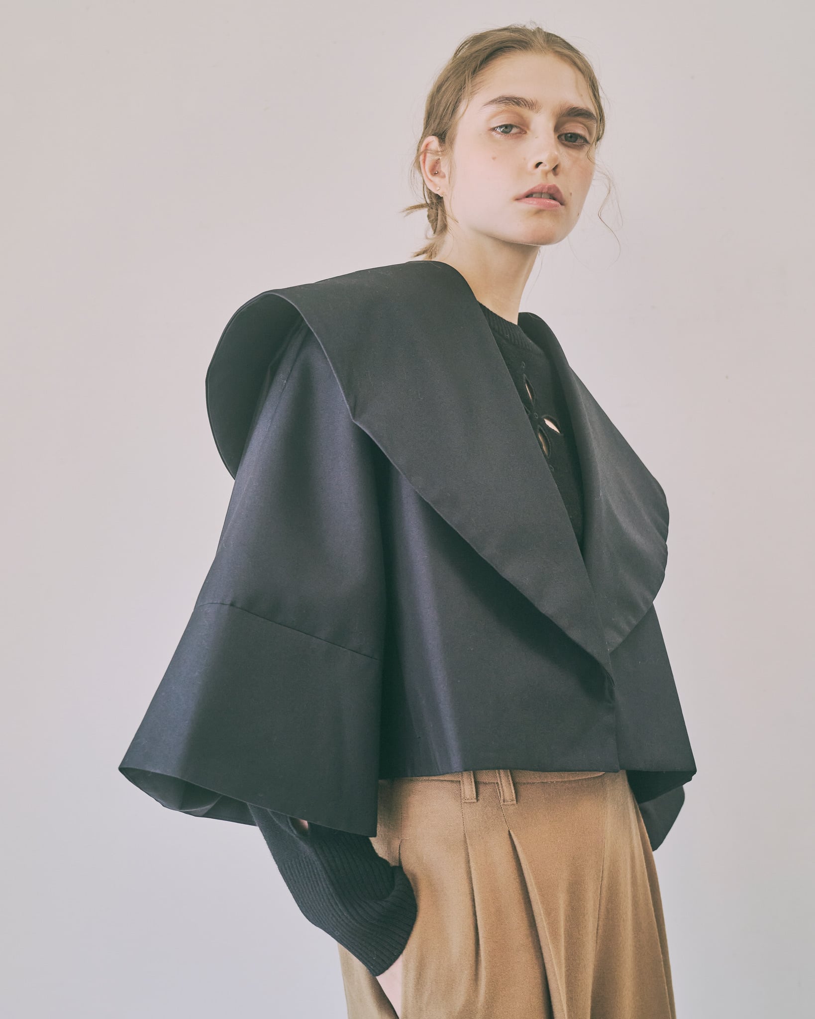 heyon ヘヨン　トレンチ　2way HYEON 2way trench coat / beige HYEON （へヨン）2way trench coat beige