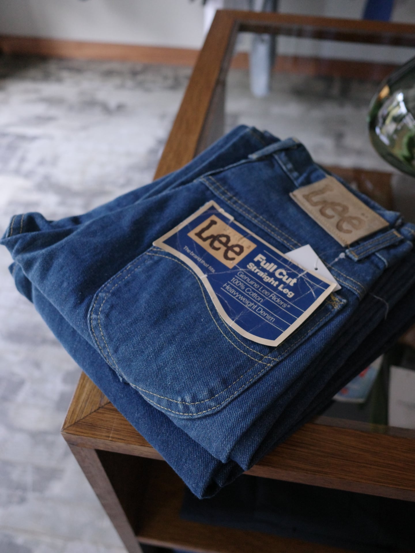 80s Lee 200 Straight Leg Denim Deadstock | Swallow Equipments