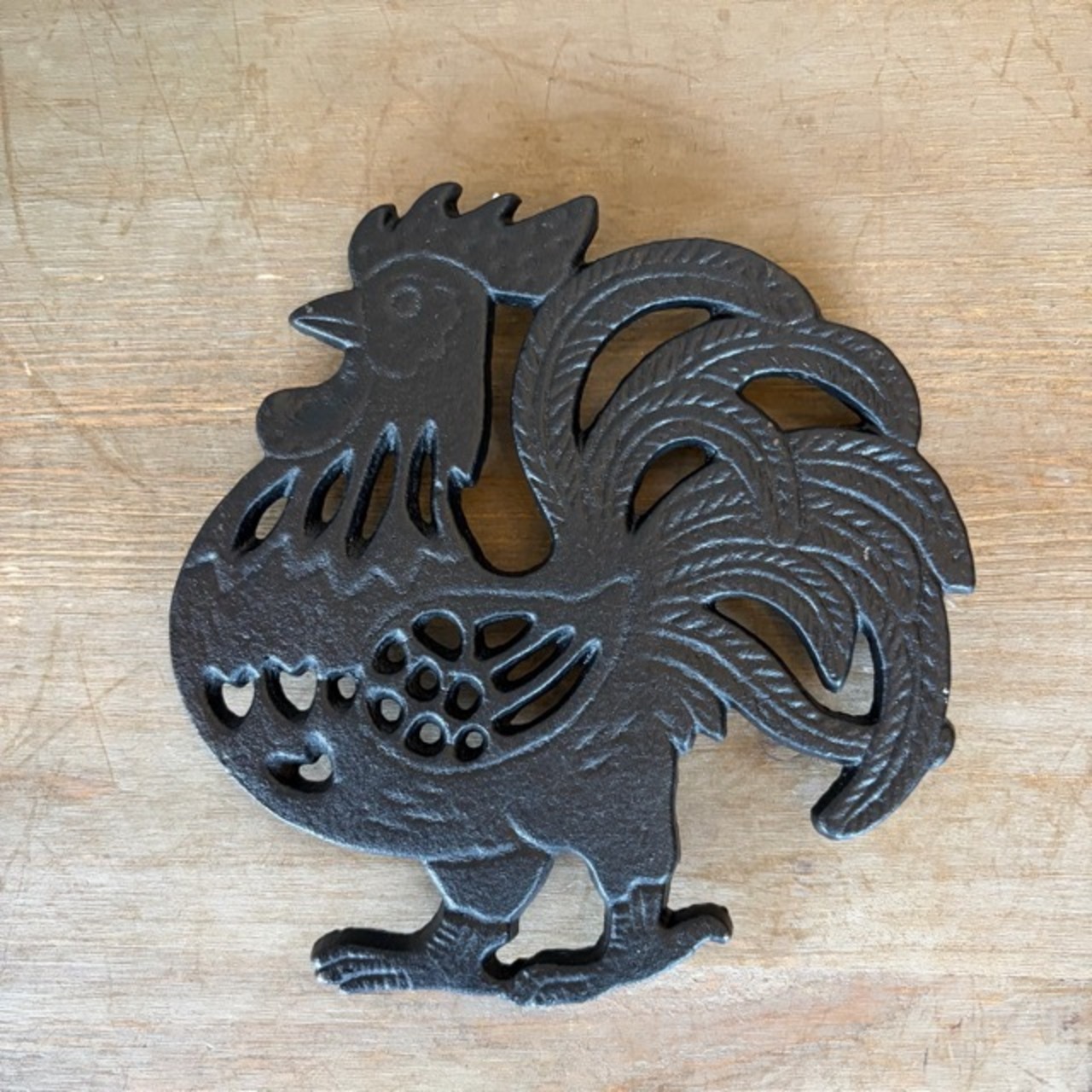 コベントアイアン トリベット ル―スター　鍋敷き　鳥　trivet 　Rooster