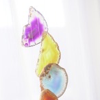 Sunset Beach 02 - アゲートヒーリングチャイム / Agate Sun Catcher Wind Chime 502