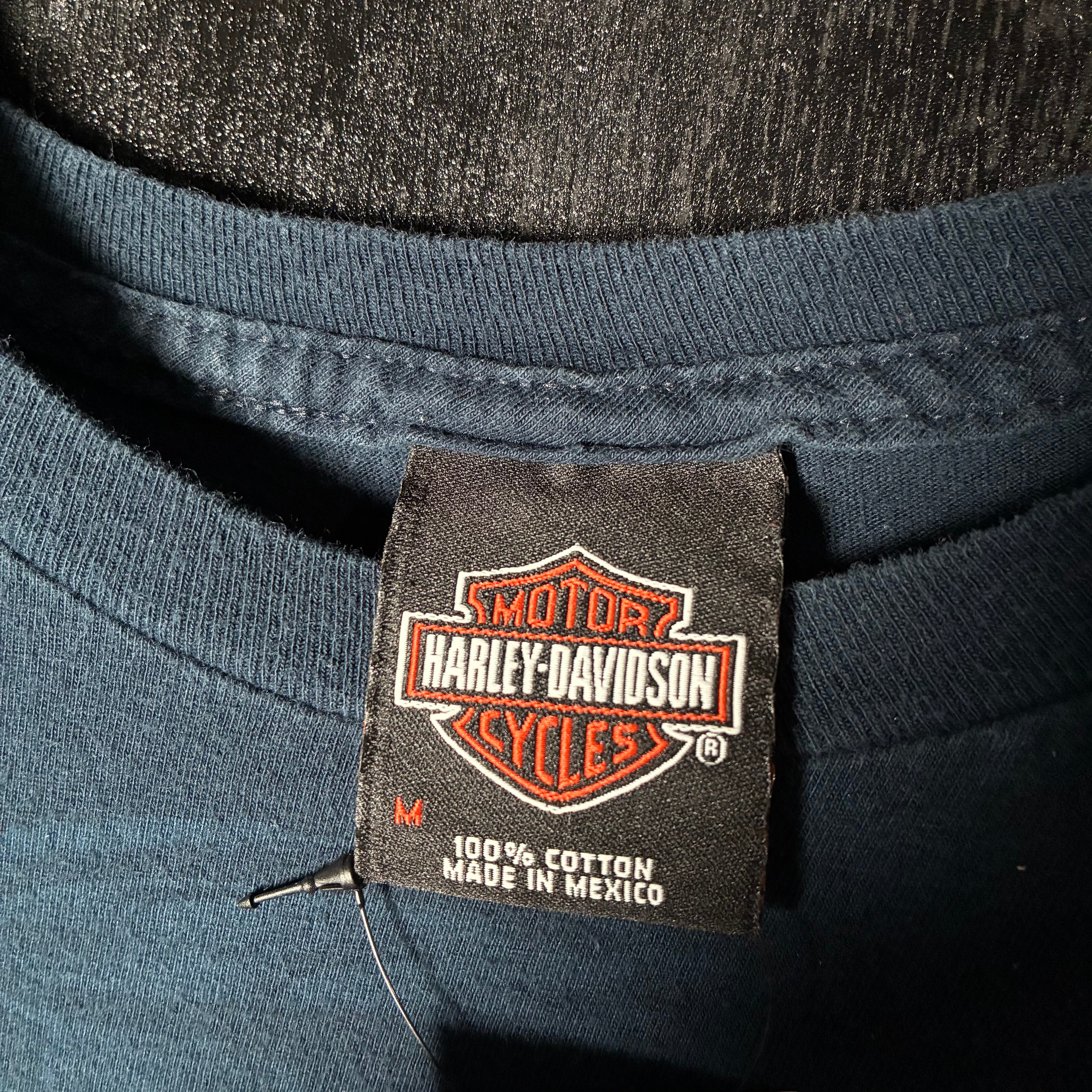Mexico製 HARLEY-DAVIDSON 沖縄 T-shirt ハーレーダビッドソン沖縄 T