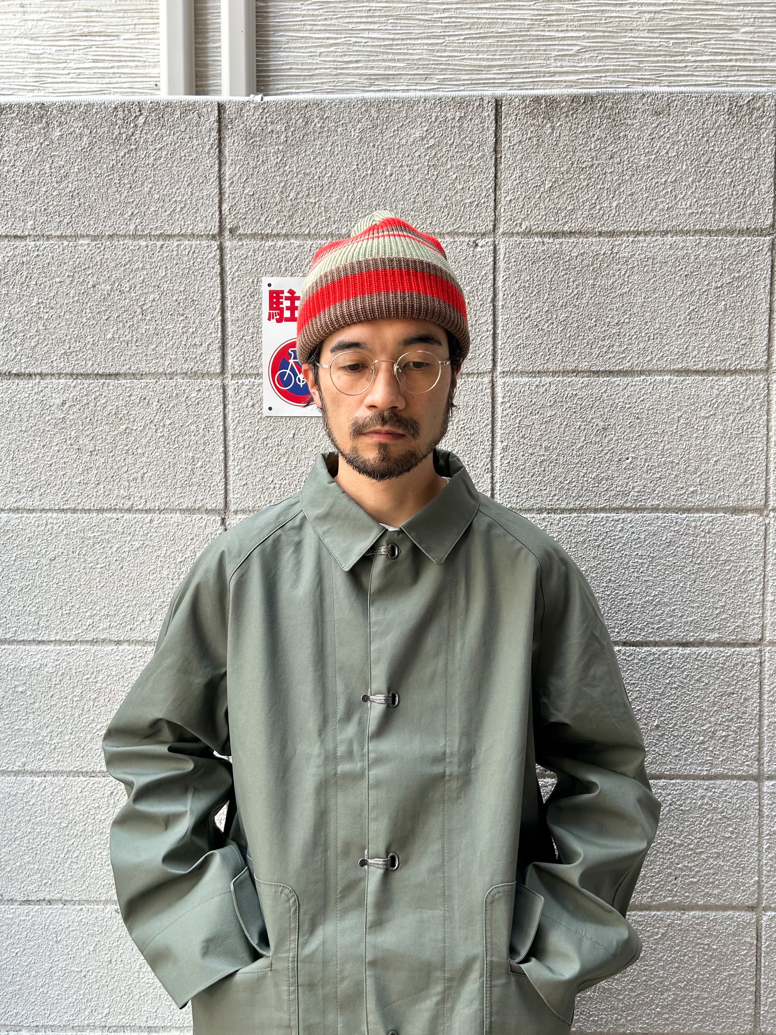 NOROLL CONFECTION BEANIE - RED BLUE / ノーロール ビーニー