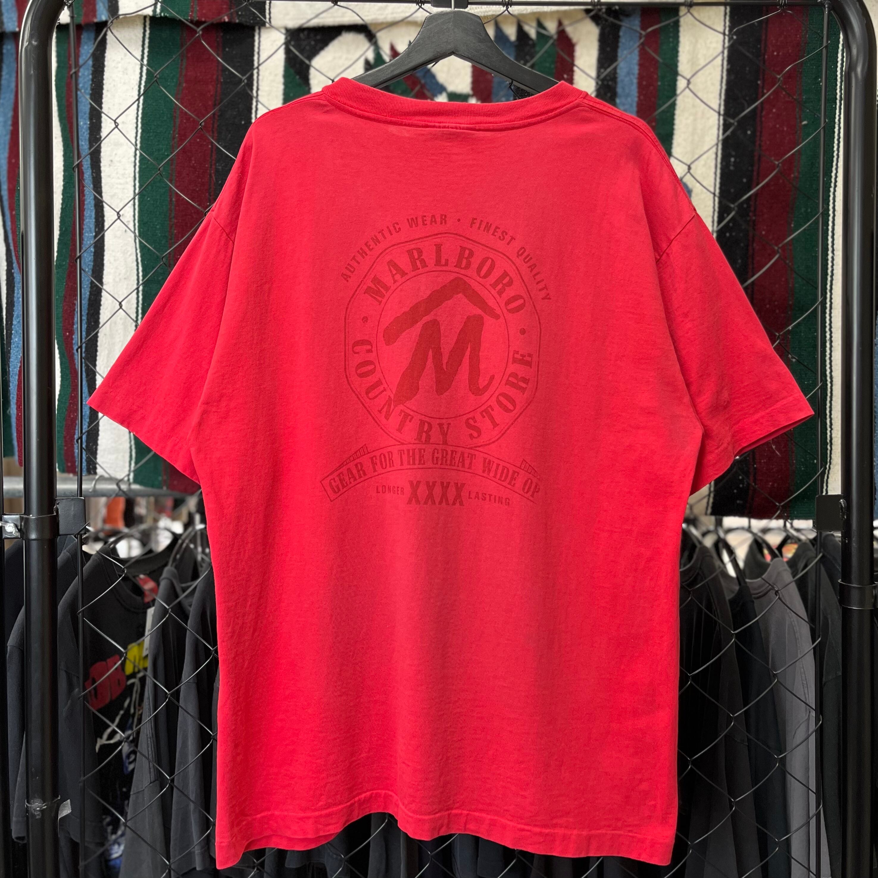 マルボロ　tシャツ　シングルステッチ