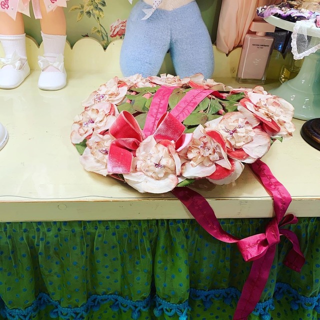 ヴィンテージハット Vintage Floral Hat (200916)