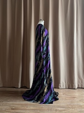 abstract pattern import maxi dress-5015-11