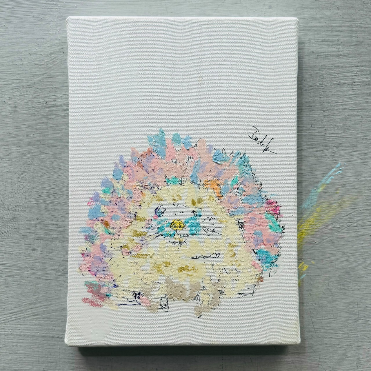 「なめとったらあかんで」ハリネズミ