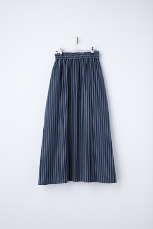 【SETTO】 PERU SKIRT (NAVY)  / SSK1003L23