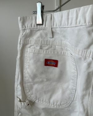 -Dickies- Vintage 90-00s White Paintr Pants