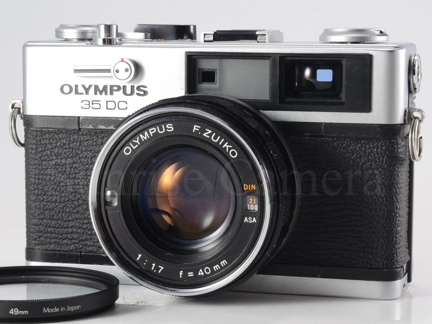 オリンパス 35 DC 本体 F.ZUIKO 40mm F1.7 OLYMPUS 35DC / F.Zuiko 40mm F1.7 前期型 整備済 オリンパス (60831
