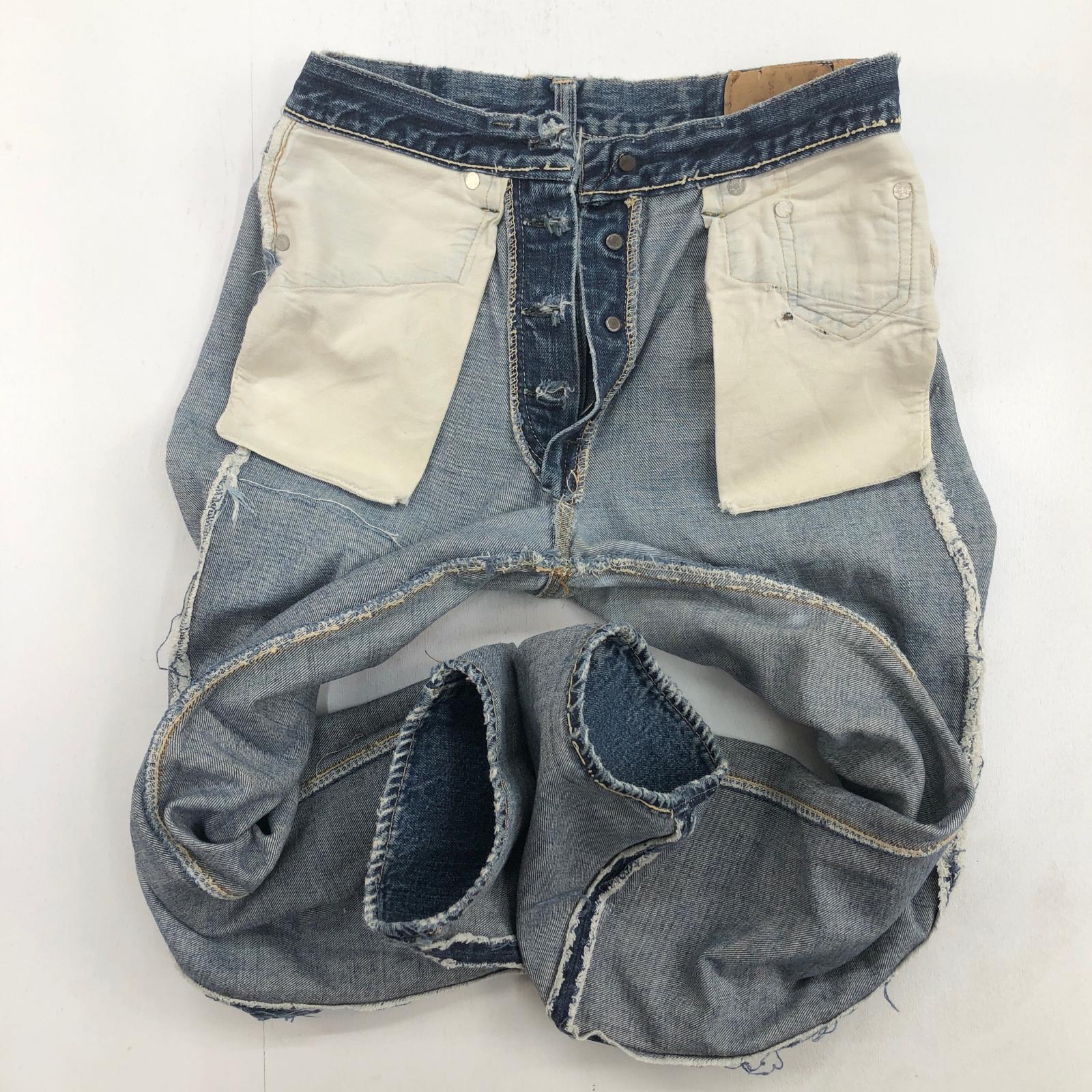 70年代　LEVIS　リーバイス　アルミトレイ　キャッシュトレイ　小サイズ LEVI'S リーバイス 60- 70年代 USA製 501 おそらく BIG E 前期 バック